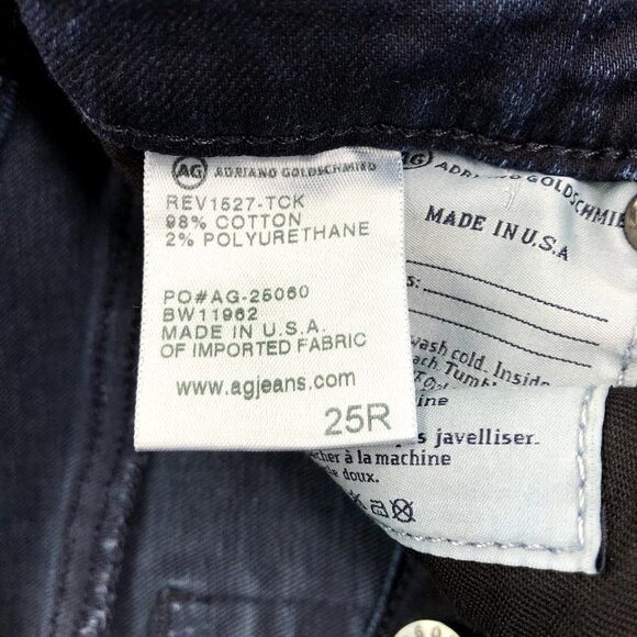 ADRIANO GOLDSCHMIED Women's Size 25 The Zip-Up Legging Skinny Ankle Zip Jeans - Picture 10 of 16